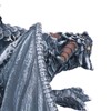 Big Squatting Dragon Sculpture Resin Gardening Ornaments for Home Outdoor
