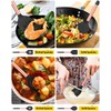 Pack of 4 Silicone Cooking Utensils Set, Non Stick Large