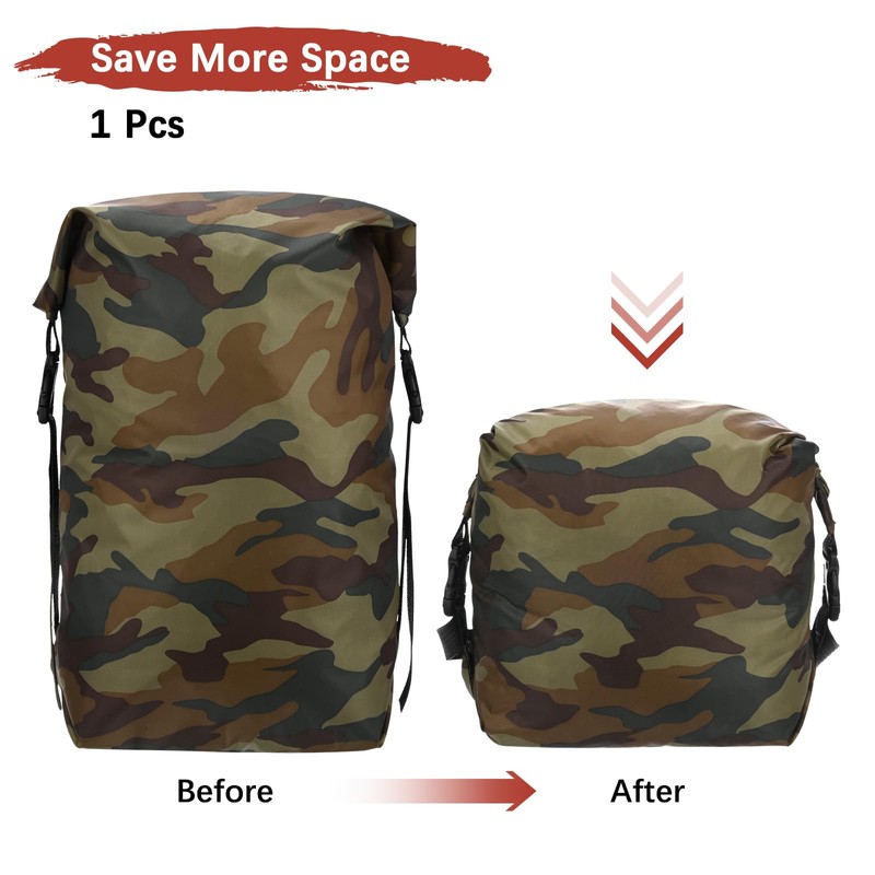 TIXIPEM Compression Stuff Sack [1PCS] - Waterproof Sleeping Bag Storage