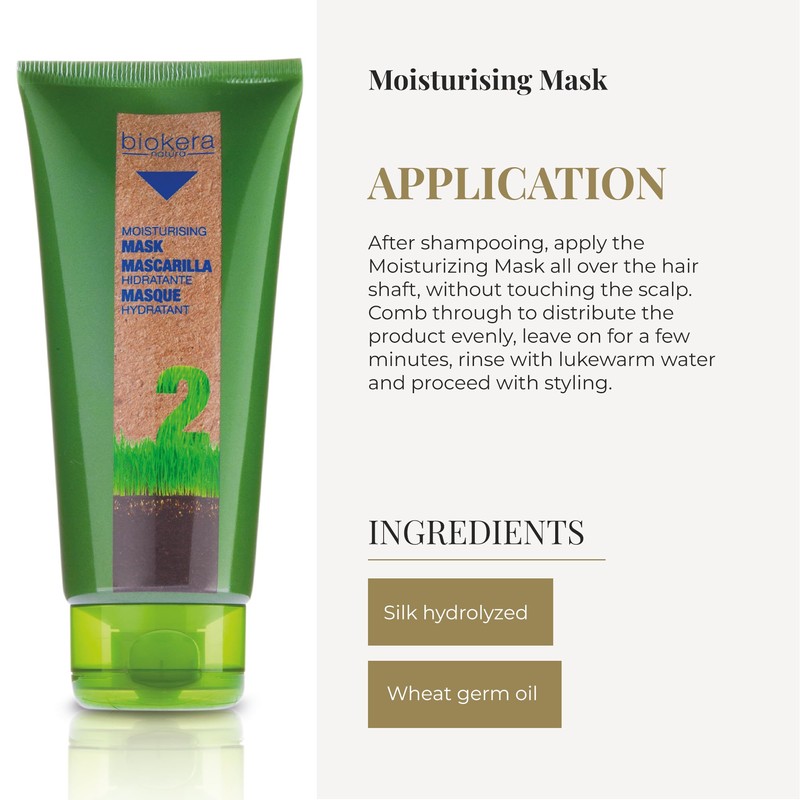SALERM - Moisturizing Mask Biokera Natura - 200 ml -