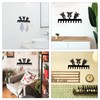 SUPERDANT 3 Cool Motorcycles Key Holder Decorative Hook Rack Hanger