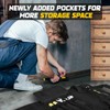 Electricians & Mechanics Portable Tool Roll Bag - Portable Design
