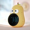 LEDHOLYT Kids Alarm Clock, Cute Pear Wake Up Kids Sleep