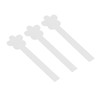 200pcs Perfume Test Paper Flower Shape Disposable Essential Oils Strips