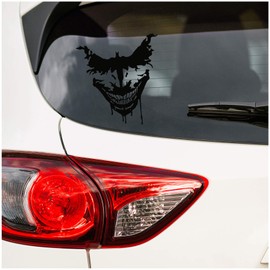 Finest Folia Joker K077 Car Sticker (Matte Black, 20 x 19 cm)