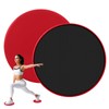 Jesiah 2Pcs Dual Sided Gliding Discs, 17.5cm Reversible Core Sliders