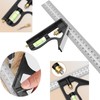 2 Pcs Square Tool, Square and Combination Square Tool Set,