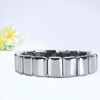 Terahertz Rectangle Bead Bracelet Energy Stone Fashion Unisex Terahertz Elastic