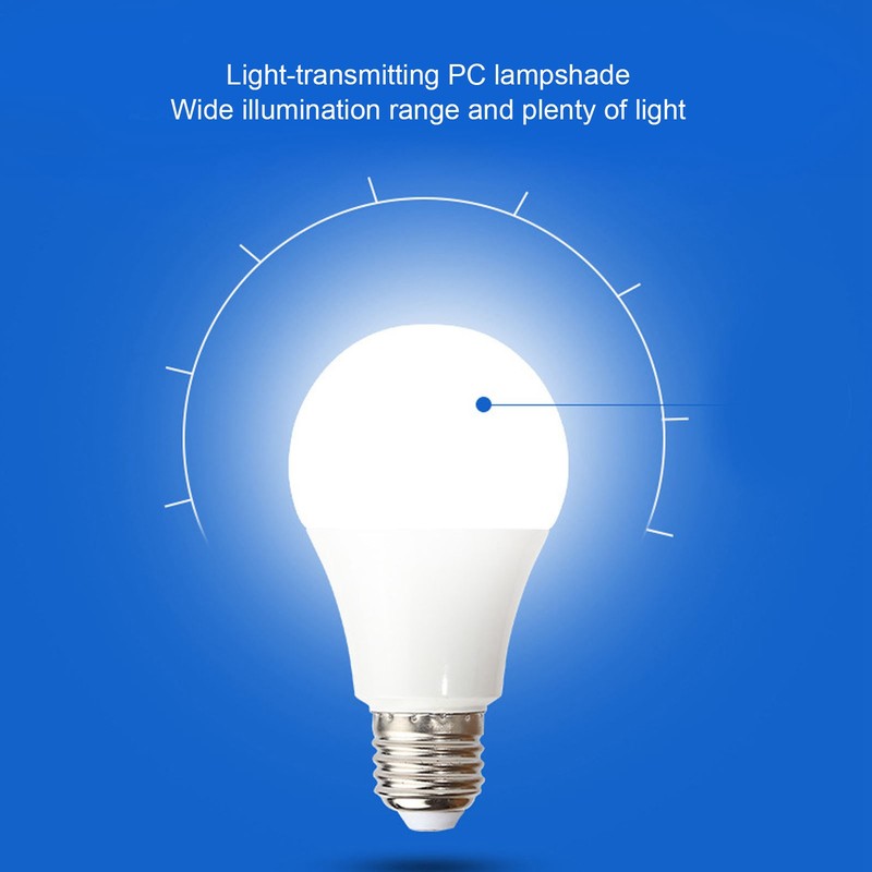 2Pcs LED Light Bulb Dimmable Eye Protection Lamp 5W/5000K for