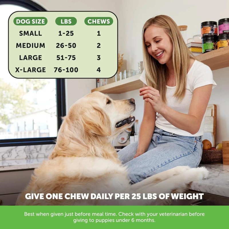 Pet Honesty Grass Green Dog Chews - Urine Neutralizer for