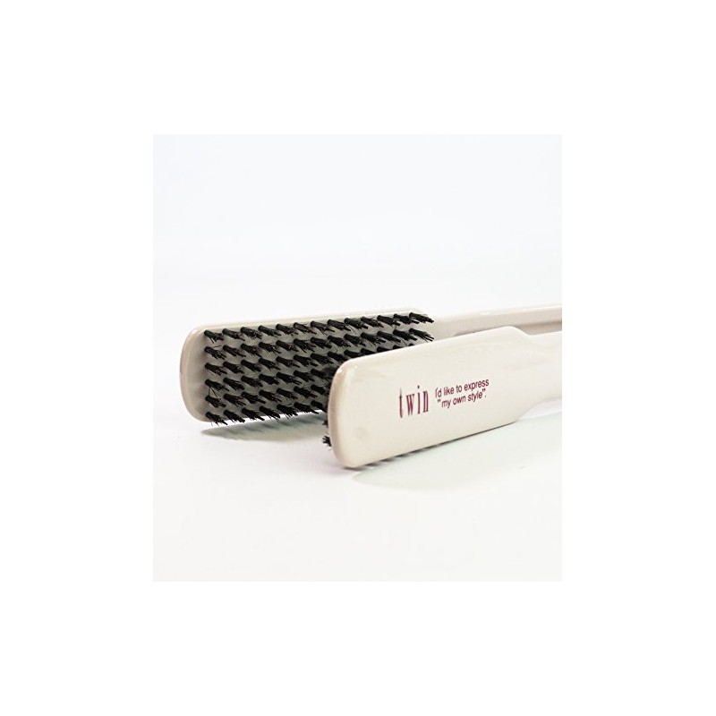 Yamano Planning Straight Hair by Straightening. Shatri Twin Straight Brush