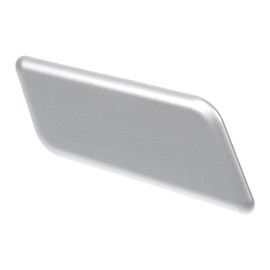 HEROFFIX Front Right Bumper Headlight Washer Nozzle Cover Cap No.86636AL070V2 Bumper Trim Nozzle Cover for Subaru Outback 2015-2017 Silver Tone Plastic 1 Pc