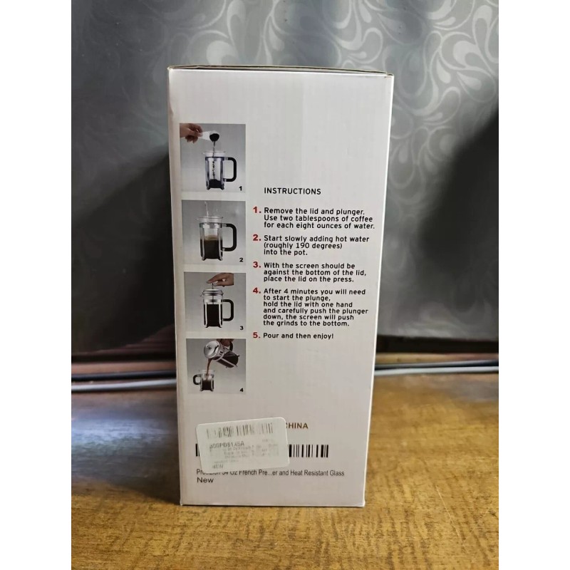 Brand Procizion Kitchen French Press Coffee And Tea Maker 34