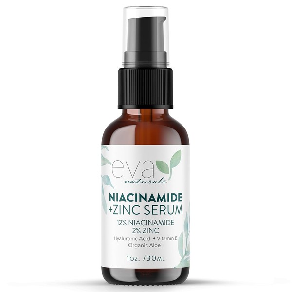 Eva Naturals Niacinamide Serum for Face with Zinc PCA &