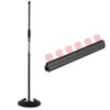 keepdrum MS096 Microphone Stand Straight + Pick Holder for Tripods