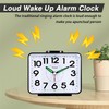 Tinload 4.2" Loud Bell Alarm Clock for Heavy Sleepers Adults,