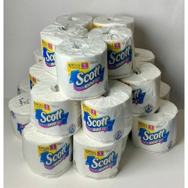 Scott 1000 Toilet Paper, 24 Rolls, 1,000 Sheets per Roll