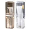 2Pcs Toothbrush Cup Toothbrush Travel Case, Travel Toothbrush Holder Case