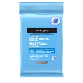 Neutrogena Makeup Remover Cleansing Face Wipes, Alcohol Free Facial Wipes