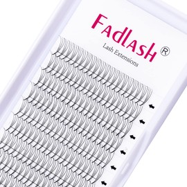 FADLASH Premade Fans 3D to 20D Volume Lash Extensions Pointy Base Premade Fans Eyelash Extensions Pro Point Premade Lash Extensions Fans 0.05 0.07 0.10 Premade Lash Fans C CC D DD Curl Available (3D-0.07D, 19mm)