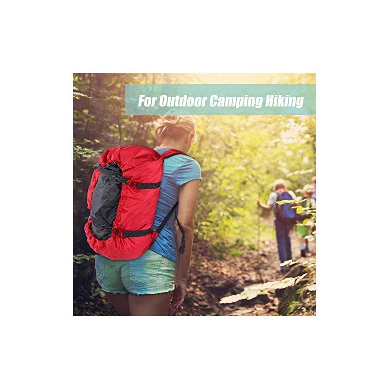 Alomejor Climbing Bag Foldable Waterproof Climbing Bag Mountaineering Shoulder Backpack