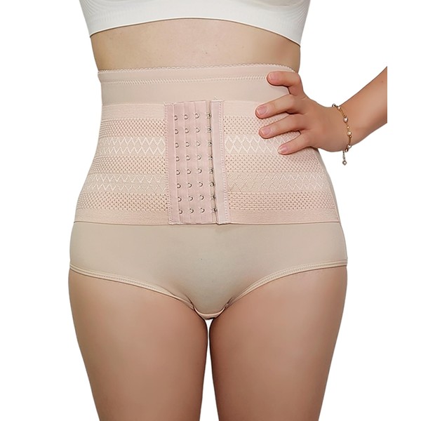 Miajiins High Waisted Postpartum Compression Briefs Tummy Control Panties M201NL