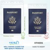 Yes4Quality - Vertical Passport & ID Badge Holder - 4x6