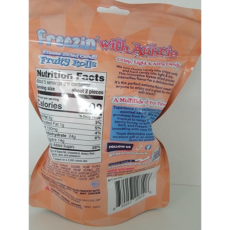 Freeze Dried Fruity Rolls