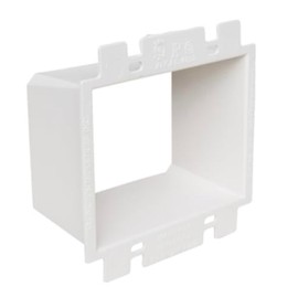 Electrical Box Extender 2 Gang BE-BE2 Extends Electrical Box up to 1 1/2" Flush to Wall (10 Pack)