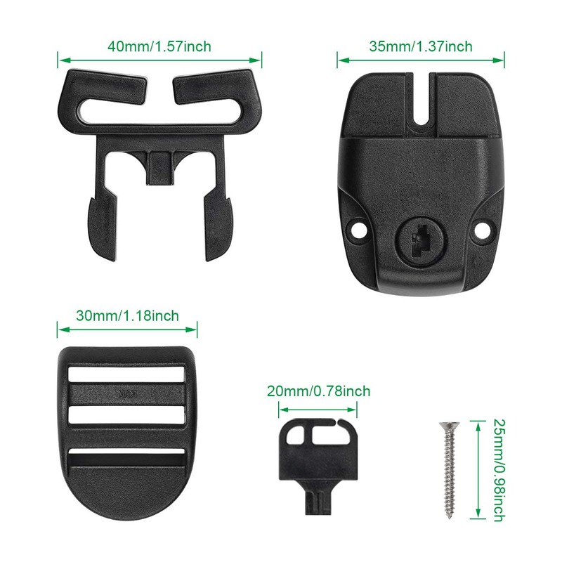 Zhaoyao 4 Pack Spa Tub Cover Clip Replace Latches Clip