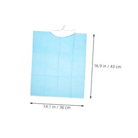 COLLBATH Pack of 60 Old Man Bibs Care Items for Elderly Care Patient Bibs Playpen for Babies and Toddlers Bibs for Women Older Apron