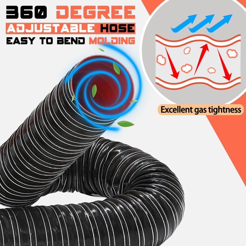 3 in Intake Hose Automotive Air Duct Hose Length 3