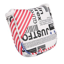 Mallet Golf Headcover Putter Cover Magnetic Odyssey 2 Ball Tailor Made Spider Putter Magnetic Closure American Flag British Flag