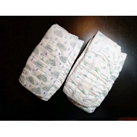 Little Journey Aldi Little Journey Size 6 HTF Sample of 4 Baby Diapers  - 3 Absorbing channels