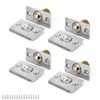 LERANXIN Ball Catch, Pack of 4 Door Catches, Adjustable Spring