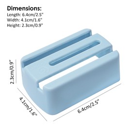 Buckle Release Protector for Child Seats – Helps Prevent Accidental Pressing by Kids – 2 Pack (Blue)