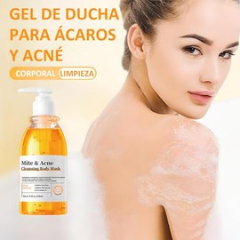 Gel Exfoliante Jabón Líquido Aminoácidos Multibeneficios 250ml Todo Tipo Piel Seca Grasa Mixta Hidrata Elimina Ácaros Controla Acné Unisexl
