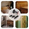 BOXOB Pack of 4 Adjustable Thread Bed Headboard Stopper, Upgraded
