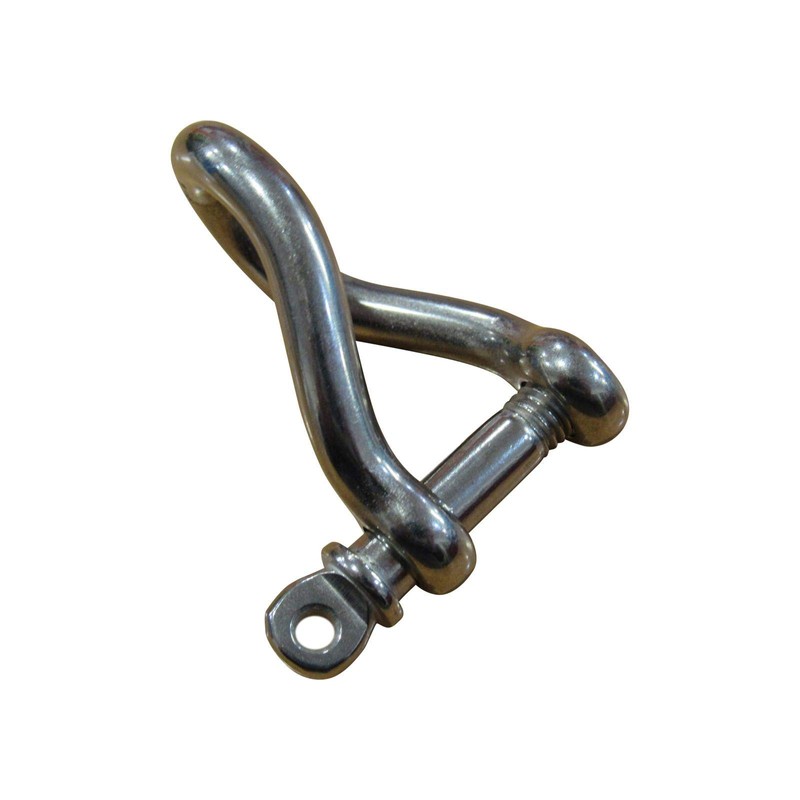 Twisted Shackle D Stainless Steel 4MM