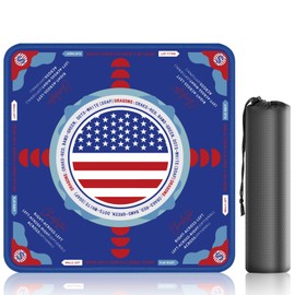 32.5 Inch American Mahjong Mat for Table, Non-Slip & Noise Reduction Gaming Mat with Drawstring Bag, Perfect for Poker, Board Games, Card Games, Tile Games, and Dominoes