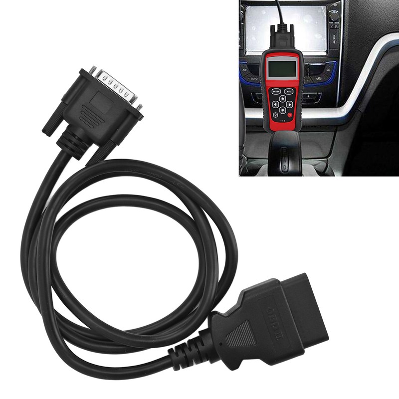 OBDII Diagnostic Cable Scanner Test Adapter Cable for Konnwei KW807