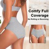 Annenmy High Waisted Briefs for Women Cotton Underwear Full Coverage