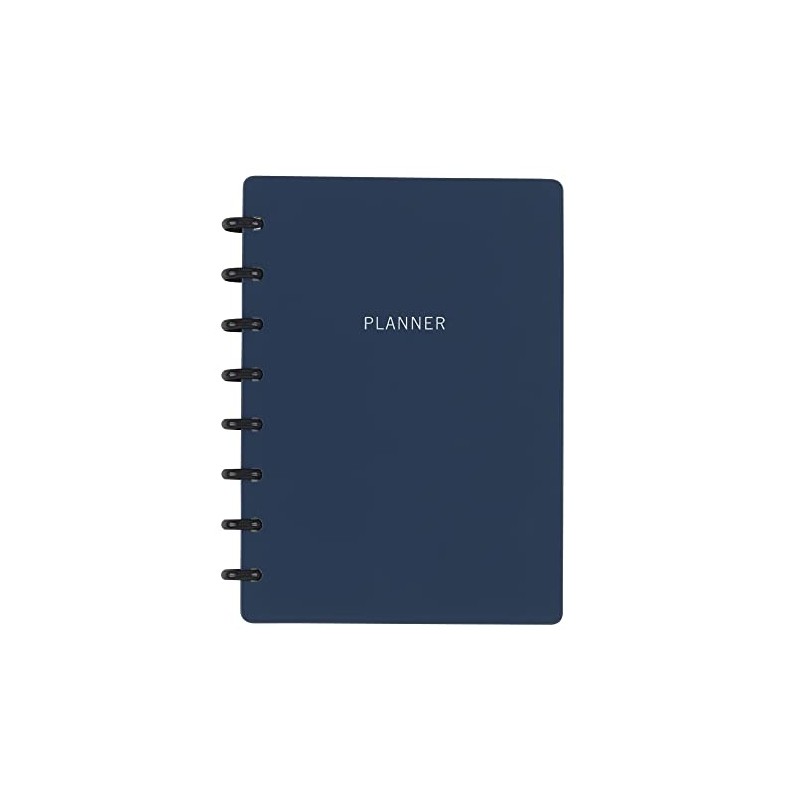 TUL® Discbound Monthly Planner Starter Set, Undated, Junior Size, Soft-Touch