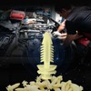 20 clips de retención para panel de puerta, compatibles con