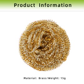 Oualhoo 10 Pack Soldering Iron Tip Cleaner, Solder Tip Cleaning Brass Wire for Soldering Station, Interchangeable Solder Tip Cleaning Wire