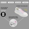 AOLLRUIRLL Elastic No Tie Shoe Laces One Size Fits All,