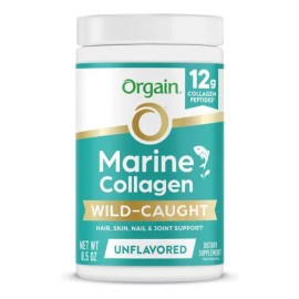 Péptidos de Colágeno Marino Orgain en Polvo Sin Sabor, 241 g                                                                                          