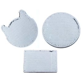ewkft 3pcs Airsoft -Game -Cosplay S-H-D Rubber 3D PVC Badge MORCLA Patch