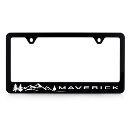 Ford Maverick Plastic License Plate Frame