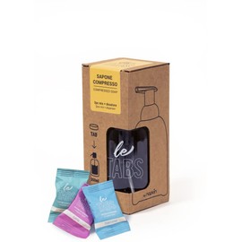 GEMM LeTABS Hand Soap Starter Set, Foaming Hand Soap Dispenser with 3 Dissolving Soap Tablets